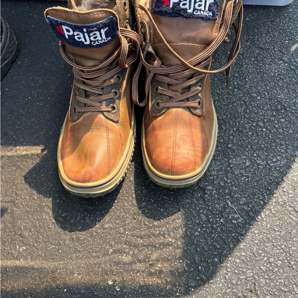 Pajar Men's Tan Leather Boots